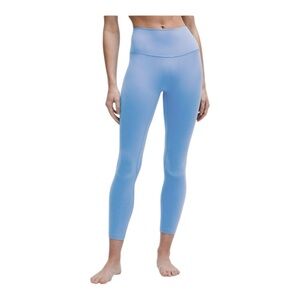 Lululemon Align High-Rise Pant with Pockets 25" Pool Party Blue Mult Siz NWT